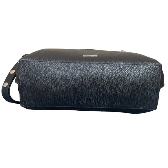 NOT FOR SALE New! Rebecca Minkoff Medium Keith
Flap Suede & Leather Satchel
BLAC - Picture 5 of 16